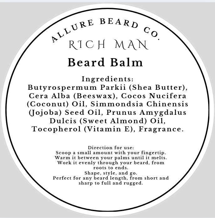 Allure Beard Co. Beard Balm