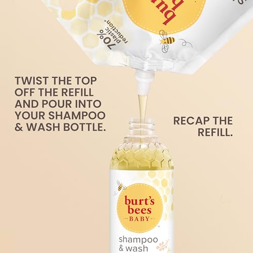 Tear Free Natural  Bees Baby Shampoo