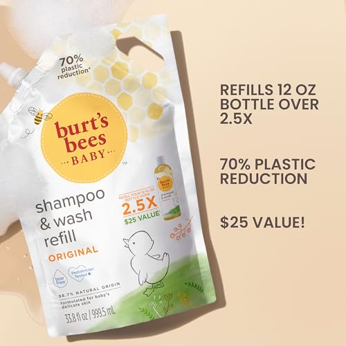 Tear Free Natural  Bees Baby Shampoo