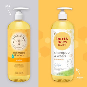 Tear Free Natural  Bees Baby Shampoo