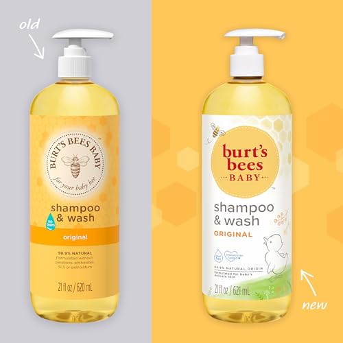 Tear Free Natural  Bees Baby Shampoo