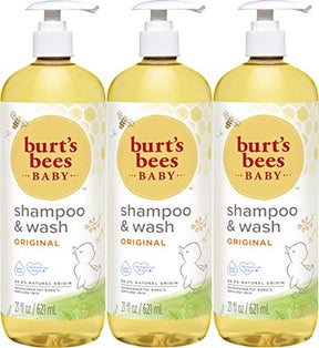 Tear Free Natural  Bees Baby Shampoo