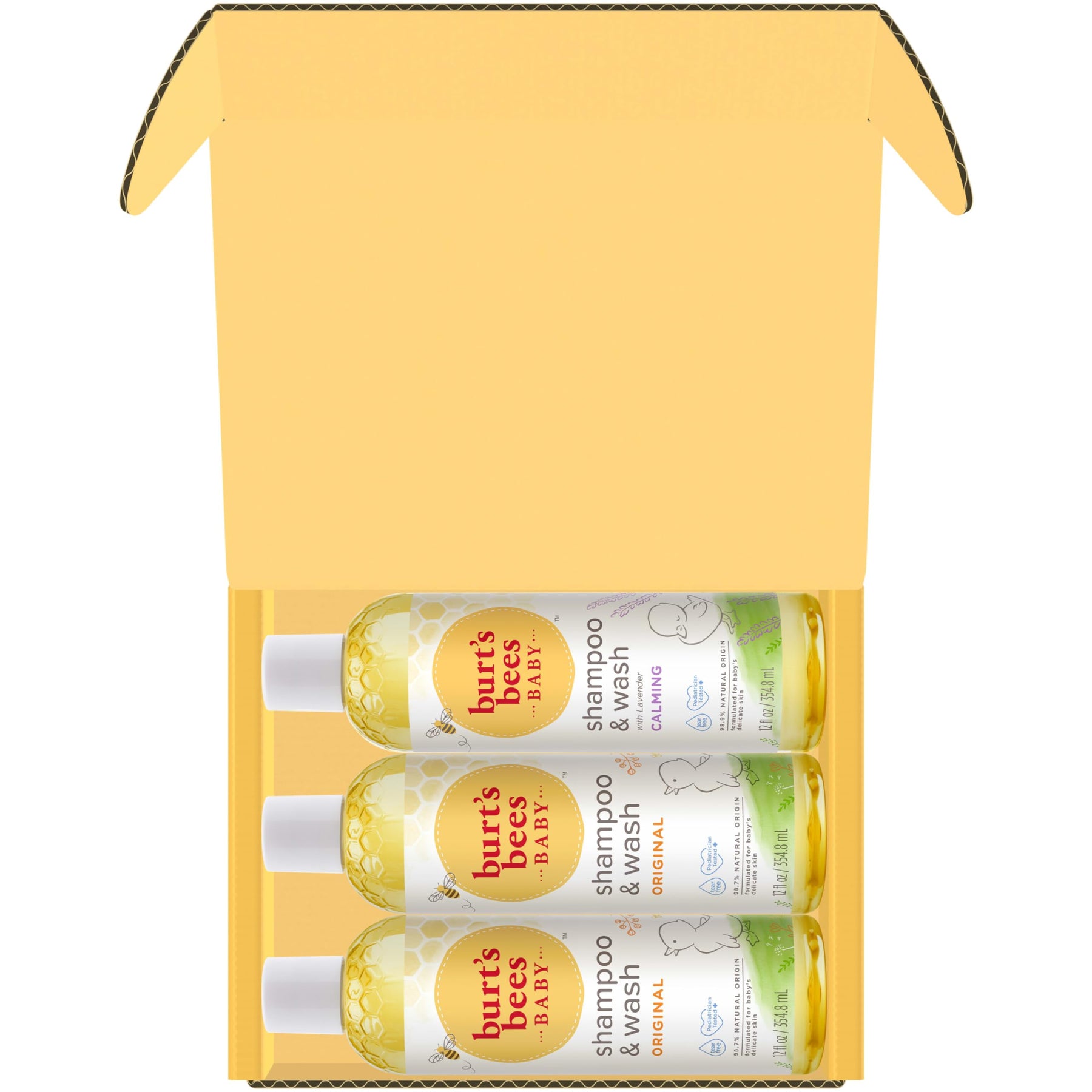 Tear Free Natural  Bees Baby Shampoo