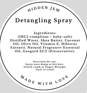 Hidden Jem Detangling Spray