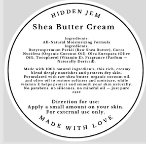 Hidden Jem Shea Butter Cream