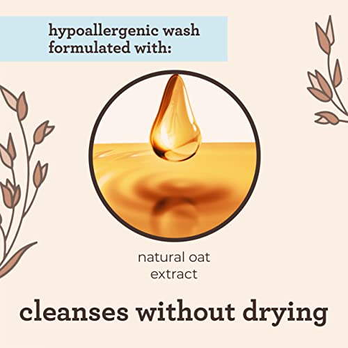 Gentle Bath Wash & Shampoo with Natural Oat Extract