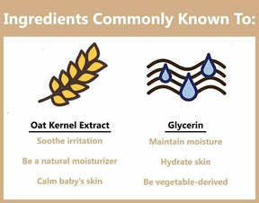 Gentle Bath Wash & Shampoo with Natural Oat Extract