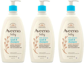 Gentle Bath Wash & Shampoo with Natural Oat Extract
