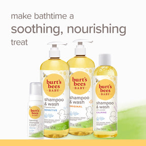 Tear Free Natural  Bees Baby Shampoo
