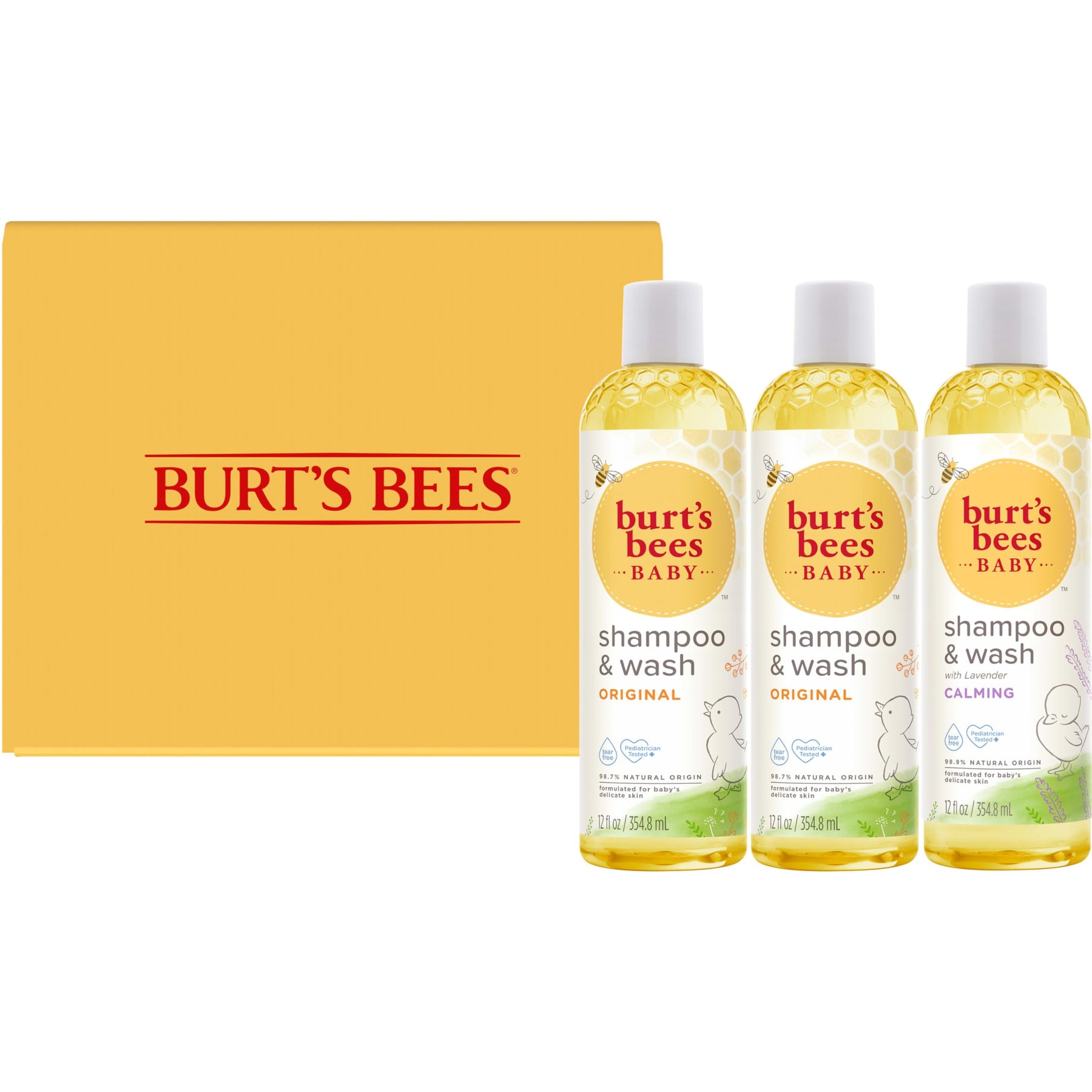 Tear Free Natural  Bees Baby Shampoo